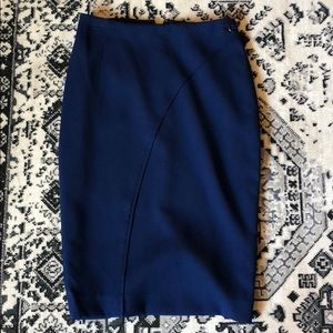 The Limited blue skirt